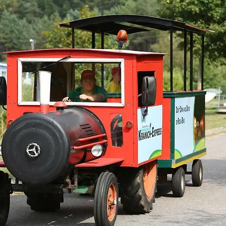 Mietwohnwagen Pl. 10 Am Kransburger Camping *